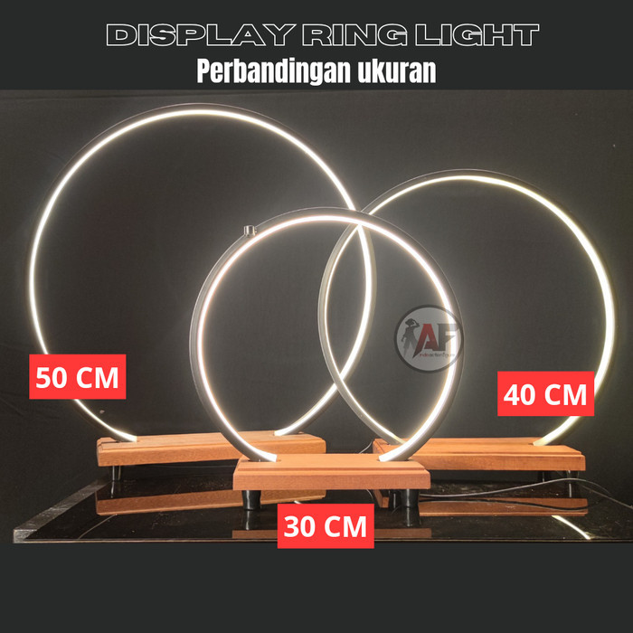 PREMIUM Display Ring Light Action Figure Diameter 50cm - 30 cm