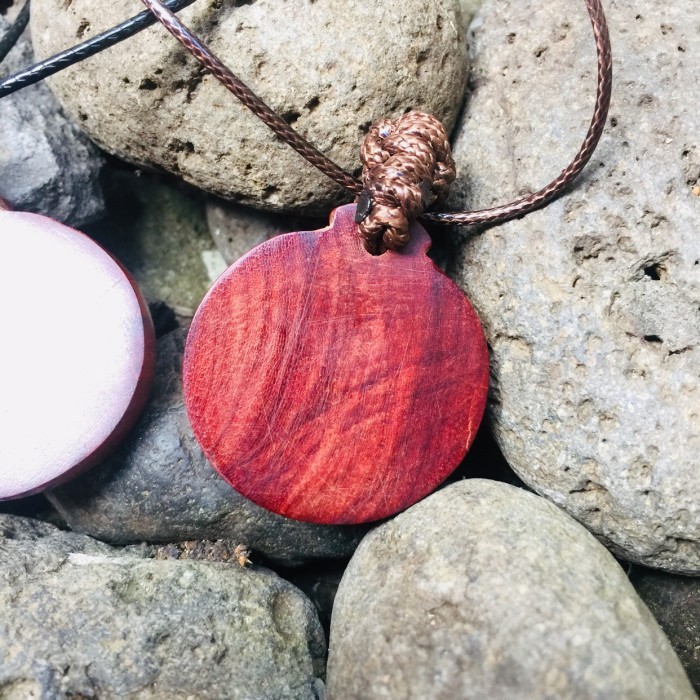 Azzatun - Kalung Kayu Nogosari (Liontin) Kayu Nagasari