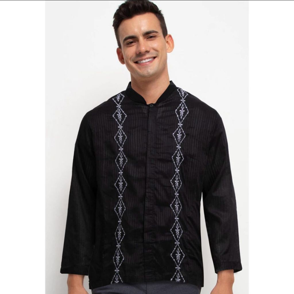 Batik Pria Kerah Shanghai - Arjuna Weda