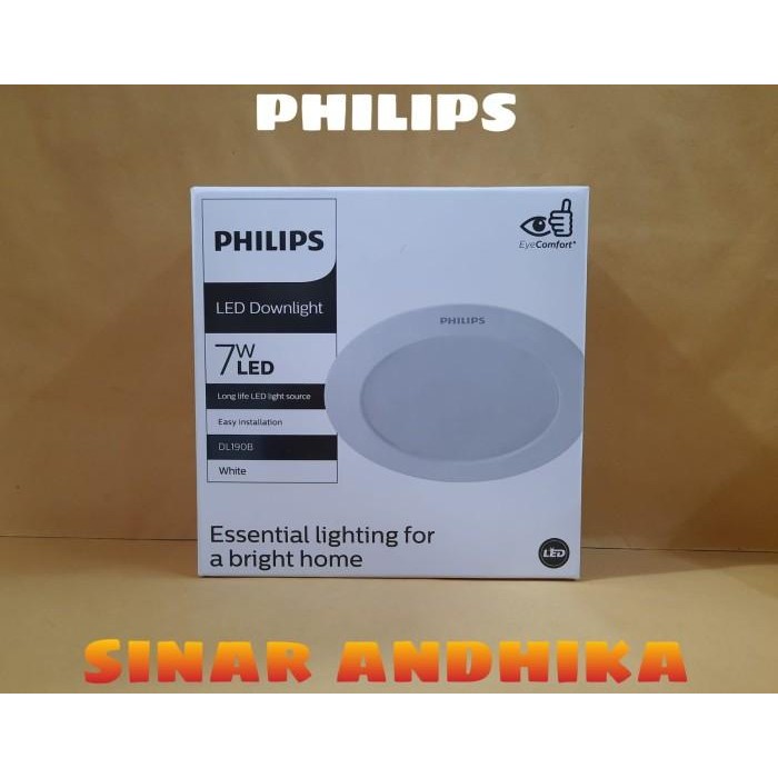 Lampu Led Downlight Philips Panel Eridani 7 Watt