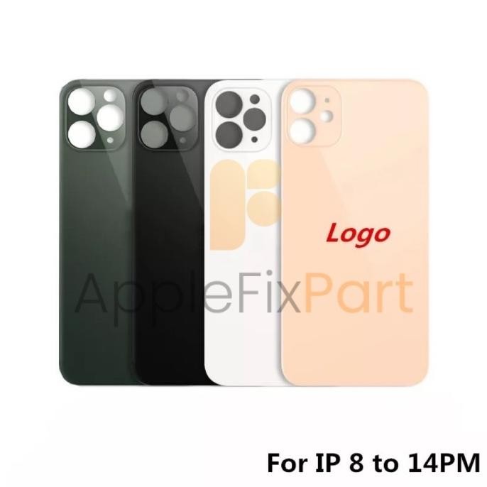 Sparepart hp / BACKGLASS IPHONE 12 MINI BIGHOLE BACKDOOR