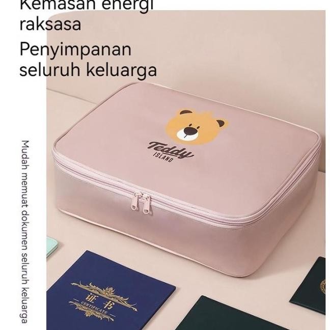 

TERMURAH !!! KOTAK TAS PENYIMPANAN IMPORT MODERN/ TAS DOKUMEN TAHAN AIR /