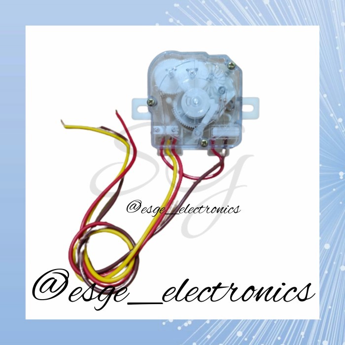 DISKON TIMER WASH MESIN CUCI 3 KABEL TIMER MESIN CUCI 3 KABEL TIMER 3 KABEL