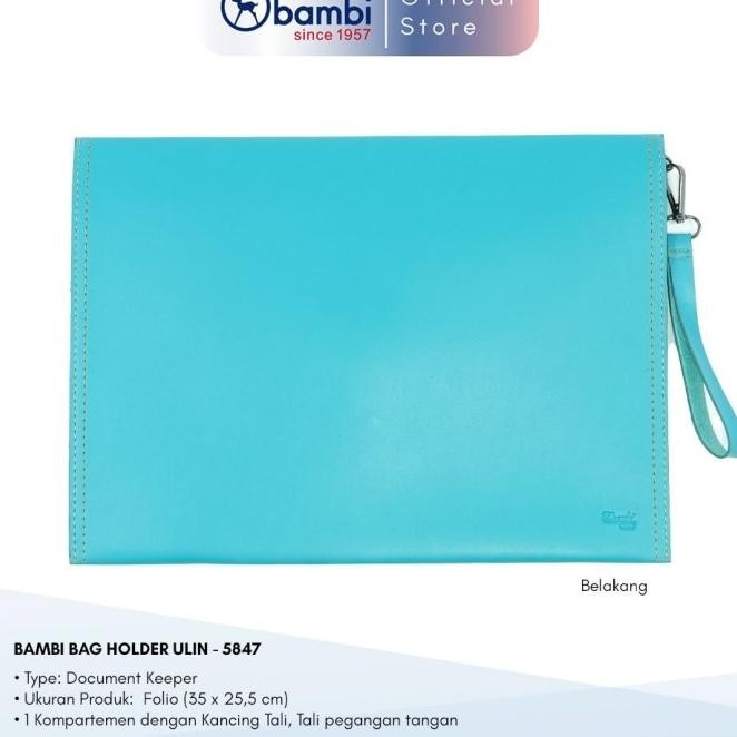 

BAMBI TAS DOKUMEN FOLIO EDISI DOCUMENT HOLDER TIPE ULIN ORIGINAL