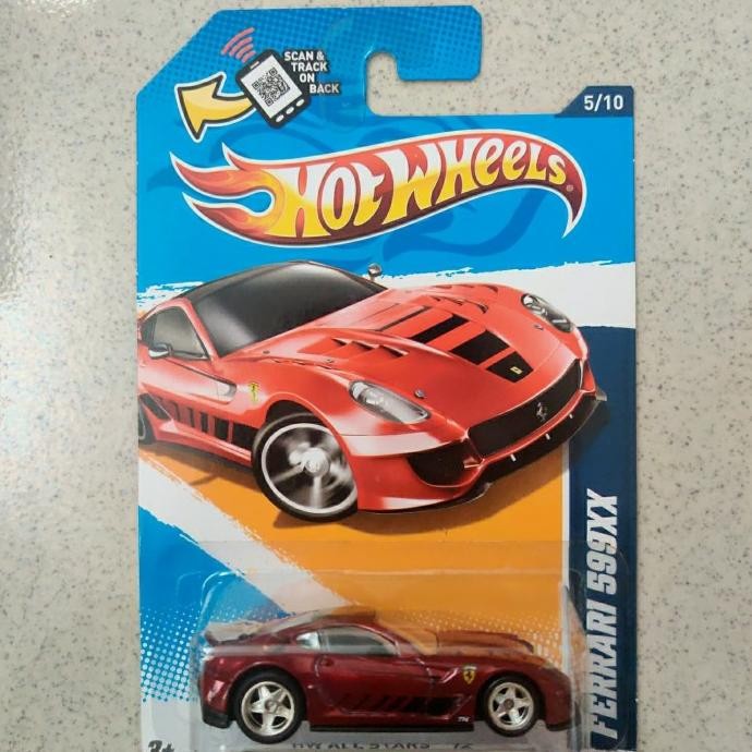 HOTWHEELS SUPER TREASURE HUNT FERRARI 599XX ERROR