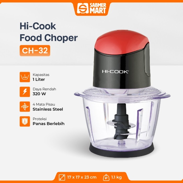 MURAH Hi-Cook Food Chopper CH-32