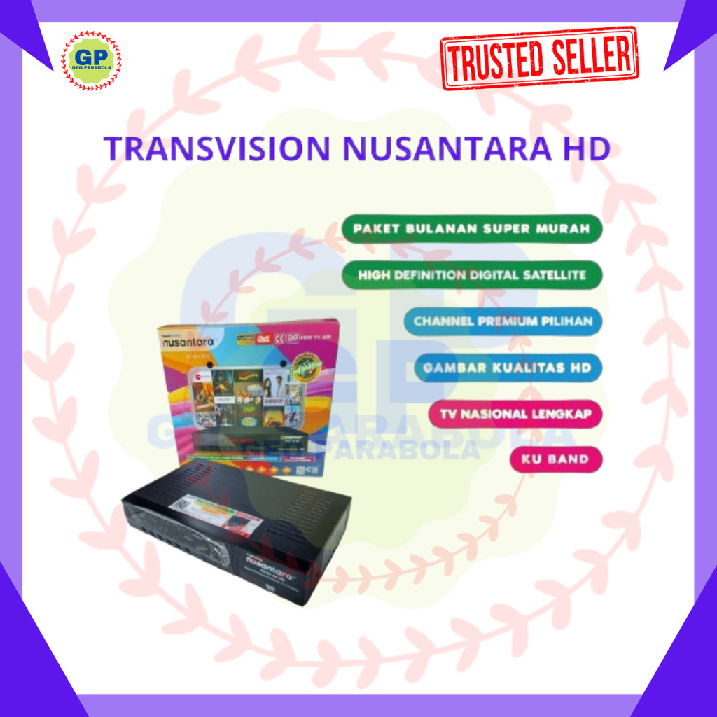TRANSVISION RECEIVER TRANSVISION NUSANTARA HD