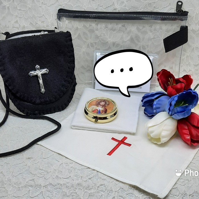 OBRAL piksis tempat hosti stainless steel