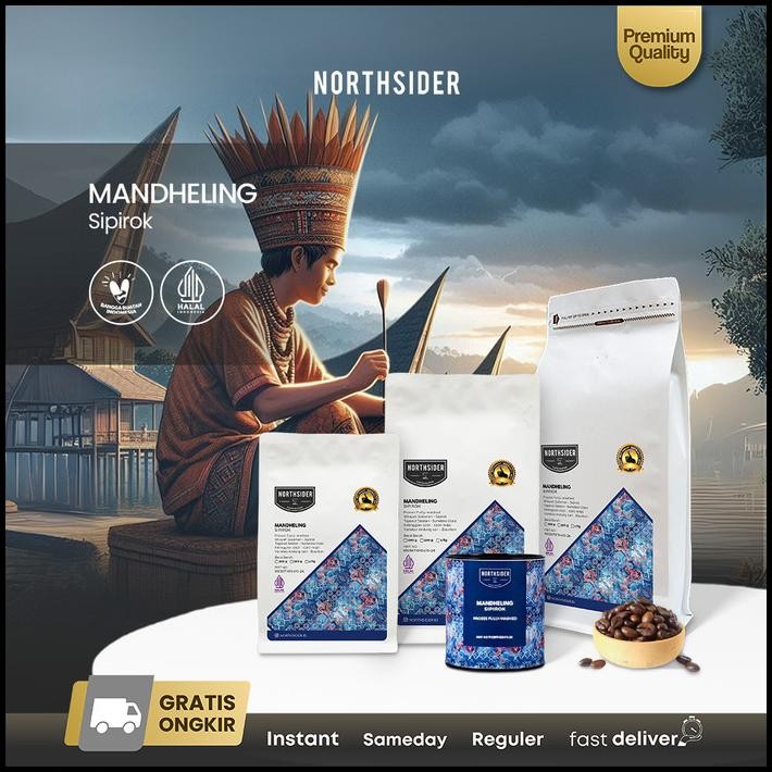 

Northsider Kopi Arabika Mandheling Sipirok Fully-Washed Coffee