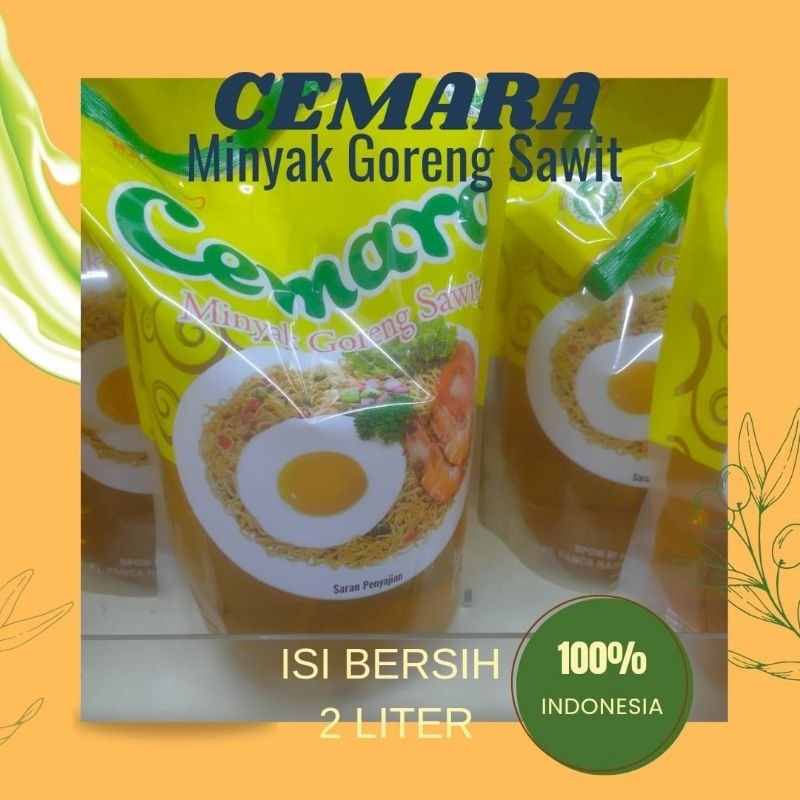 

Minyak Goreng Sawit Cemara Kemasan 2 Liter _aironronunaa