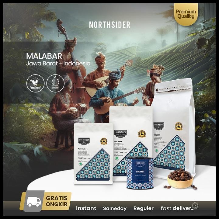 

Northsider Kopi Arabika Java Malabar Fully-Washed Coffee