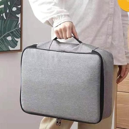 

FRESH! TAS TEMPAT PENYIMPANAN DOKUMEN FILE TRAVEL BAG STORAGE BOX -