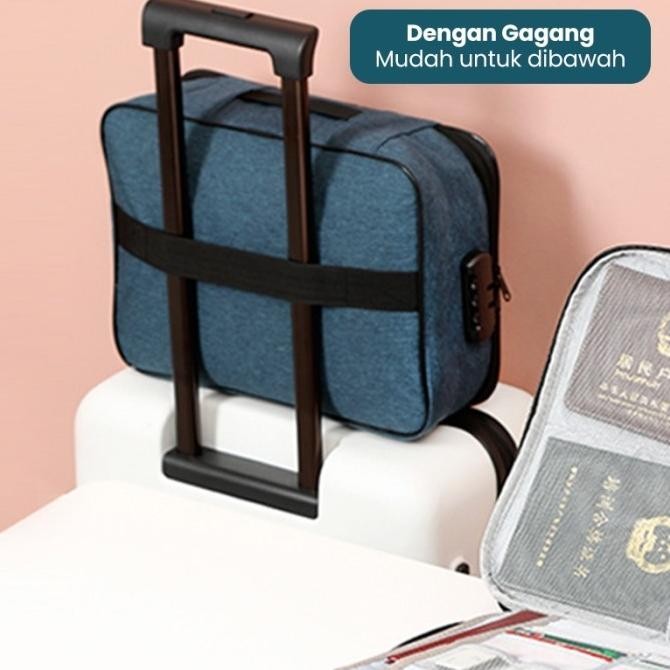 

BARU TAS KOPER TERMPAT DOKUMEN SERTIFIKAT PENYIMPANAN FILE LOCK GEMBOK