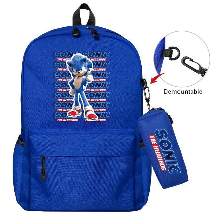 

Kotak Pensil Kartun Sonic the Hedgehog untuk Ransel Anak Laki-laki dan Perempuan Tas Sekolah Siswa Ransel Perjalanan Luar Ruangan Kanvas |BF1BDDF2|