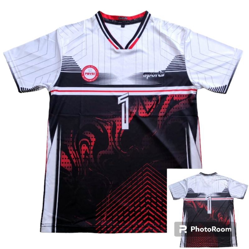 Jersey voli/Kaos voli Pria/Baju Voli full printing terbaru
