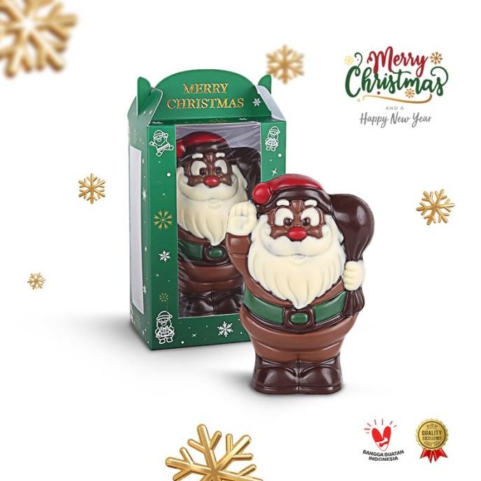 

Chocolate Monggo | Christmas Chocolate Santa Clause 120gr | Gift Natal PS