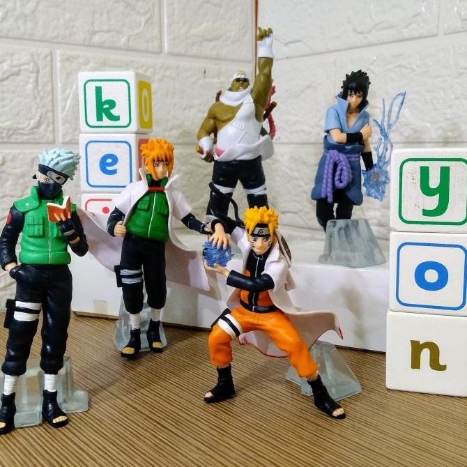 FIGUR SET Naruto - Sasuke - Minato - Action Figure - Figur