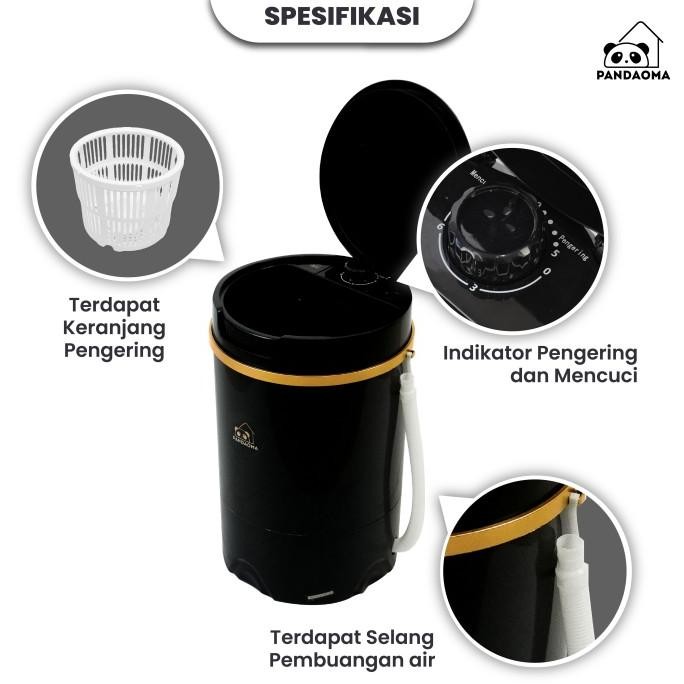 Pandaoma Mesin Cuci Mini Portable