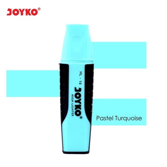 

TERMURAH - Highlighter / Penanda Berwarna Joyko HL-10 HL10 Pastel Turquoise