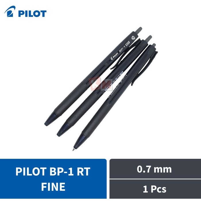 

BEBAS ONGKIR - Pulpen Ballpoint Pena Pilot BP-1 RT BP-1RT Fine 0.7 mm Hitam 1 Pcs