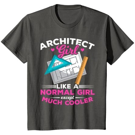 Arsitek Lucu Arsitek Wanita Arsitek Gadis Arsitek T-Shirt |IyjyKPSw|