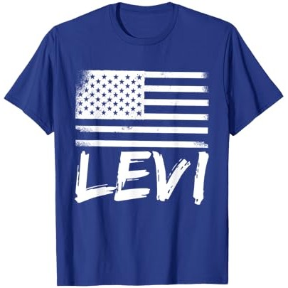 Kaos Levi Citizenship Personalized Birthday Forename Name |8Wu0fgsW|