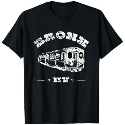 Bronx New York 6 Train NYC Subway BX Kaus Vintage Tertekan |NTOIW4qG|
