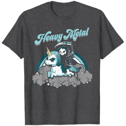 Kaos Unicorn Death Metal Heavy Metal Rocker Go To Hell |QkK8KoHn|