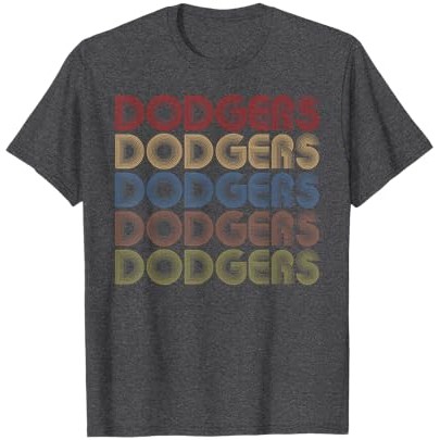 Kaos Hadiah Pakaian Vintage Retro Dodgers Name Dodgers Lover |8JItUoIr|