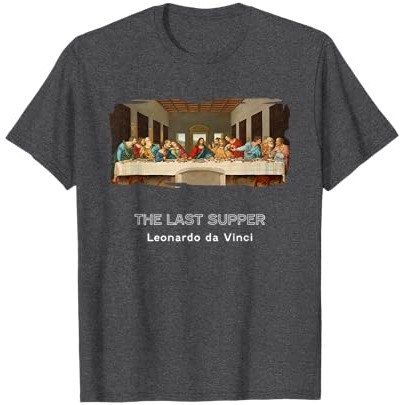 Perjamuan Terakhir oleh Kaos Leonardo daVinci |xg0x3Ep6|