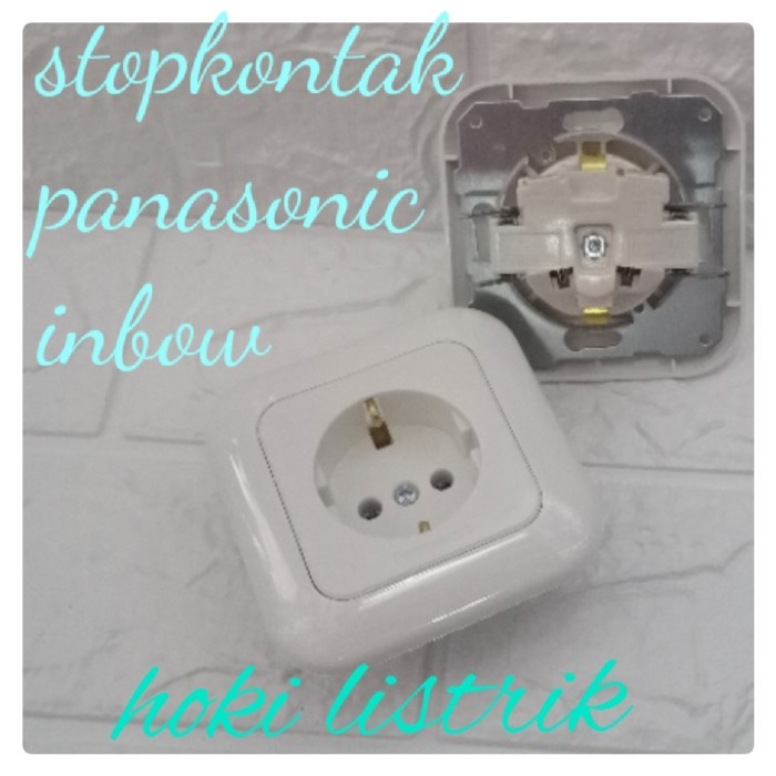 TERBARU - stop kontak panasonic inbow / stopkontak panasonik tanam tembok