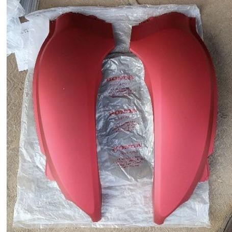 Cover Body Bodi Belakang Kanan Kiri Honda Scoopy 2021 2022 Merah Doff Import Premium