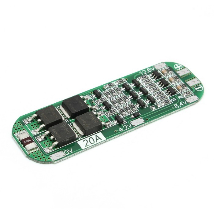 5pcs 3S 20A Li-ion Baterai Lithium 18650 Charger PCB BMS