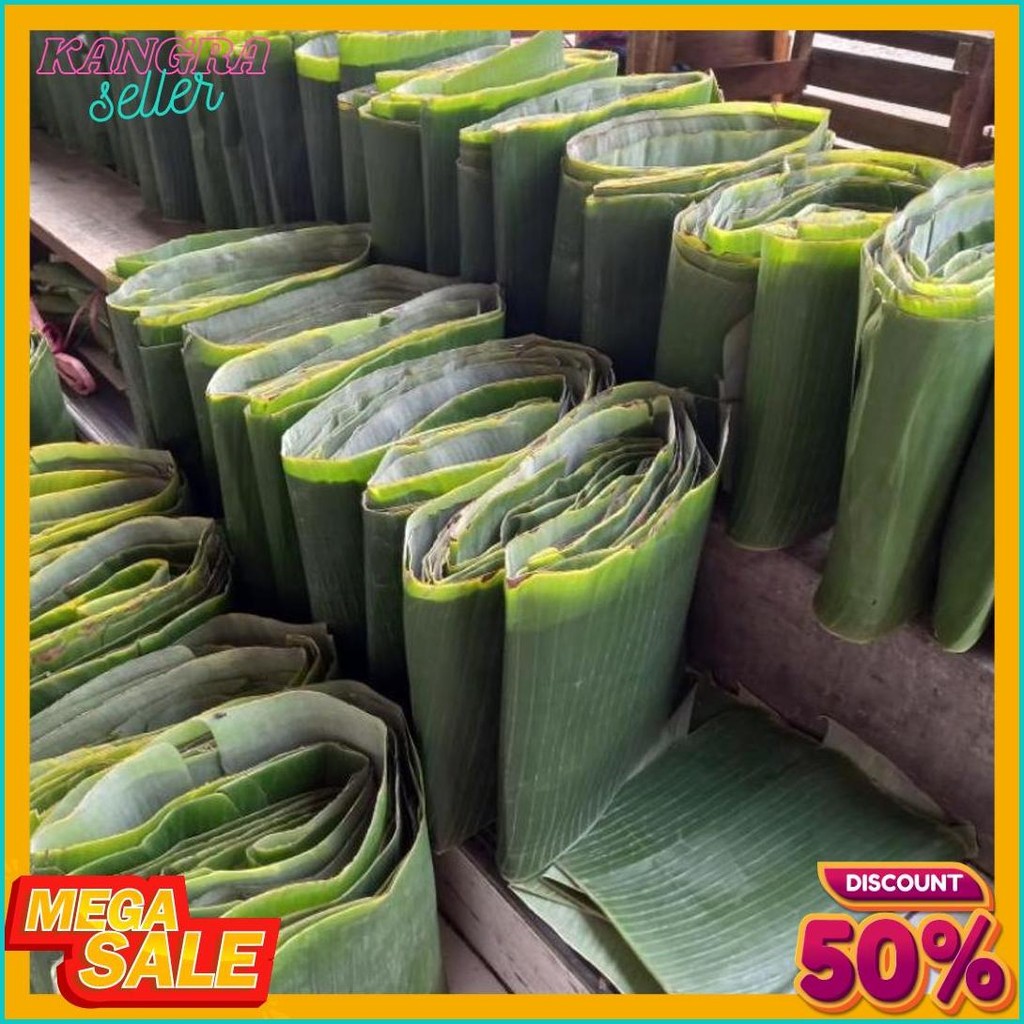 

Daun Pisang Batu Daun Pembungkus Kue (Lagi Diskon)