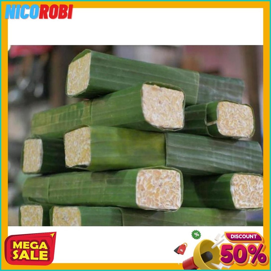 

Tempe Daun Pisang Per Papan (Cod)