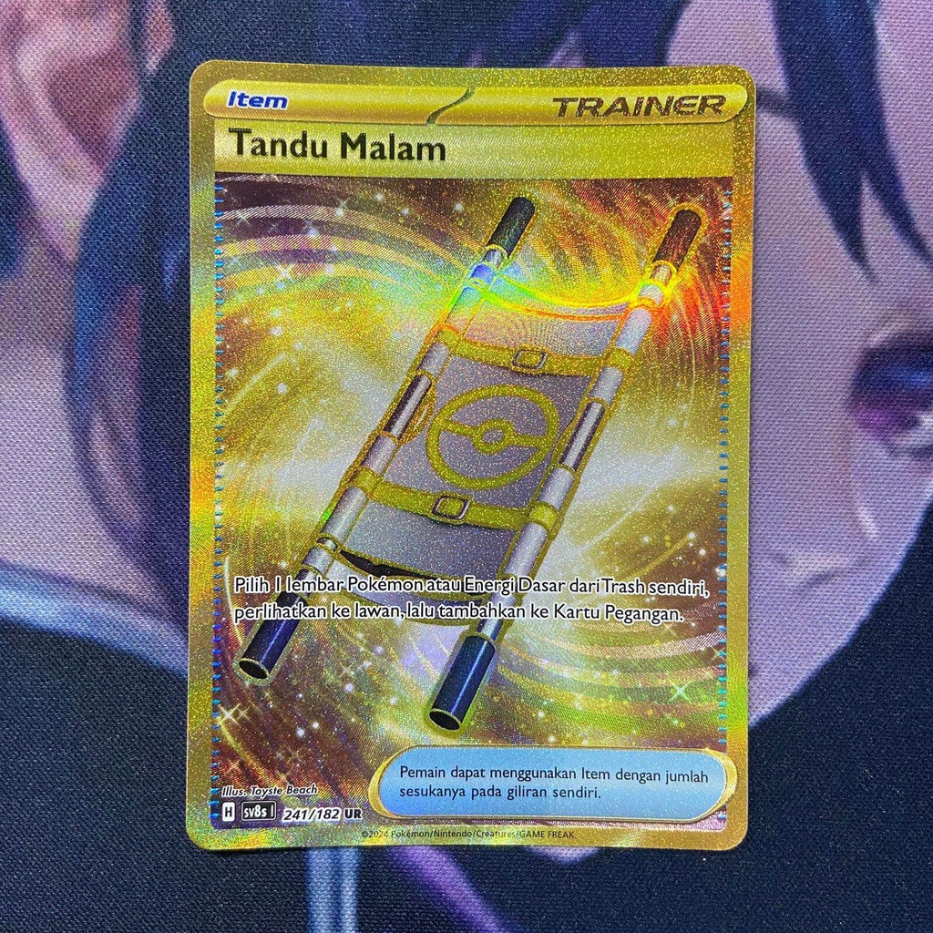 pokemon (ID) tandu malam - SV8s 241/182 - UR