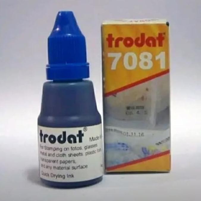 

Tinta Stempel Trodat Type 7081 (Permanent) Original Dan Terpercaya