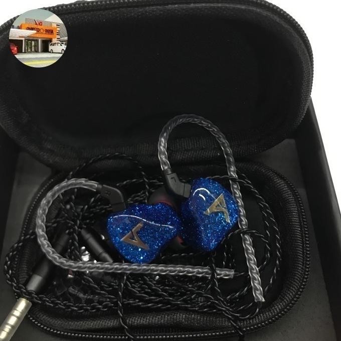 AVARA NEO + monitoring earphone dual driver bottom end + staging maju