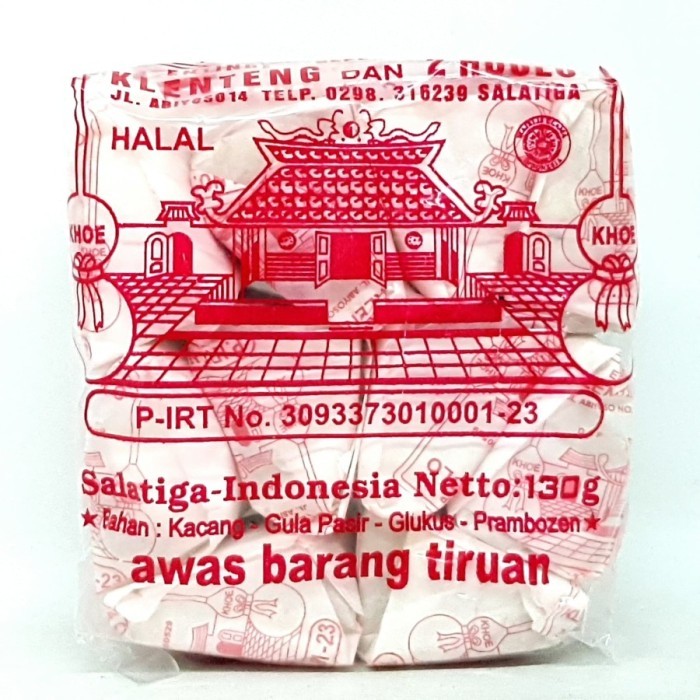 

STOK TERBATAS KLENTENG & 2 HOOLO TENG ENTENG GEPUK 120gr TING ENTING KACANG ASLI