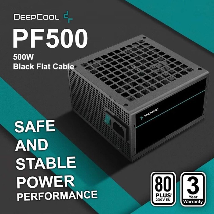 PSU Deepcool PF500 80Plus - 500W