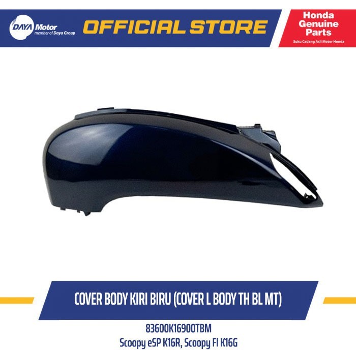 83600K16900TBM Cover Body Kiri dan Sticker Stripping Scoopy eSP K2F