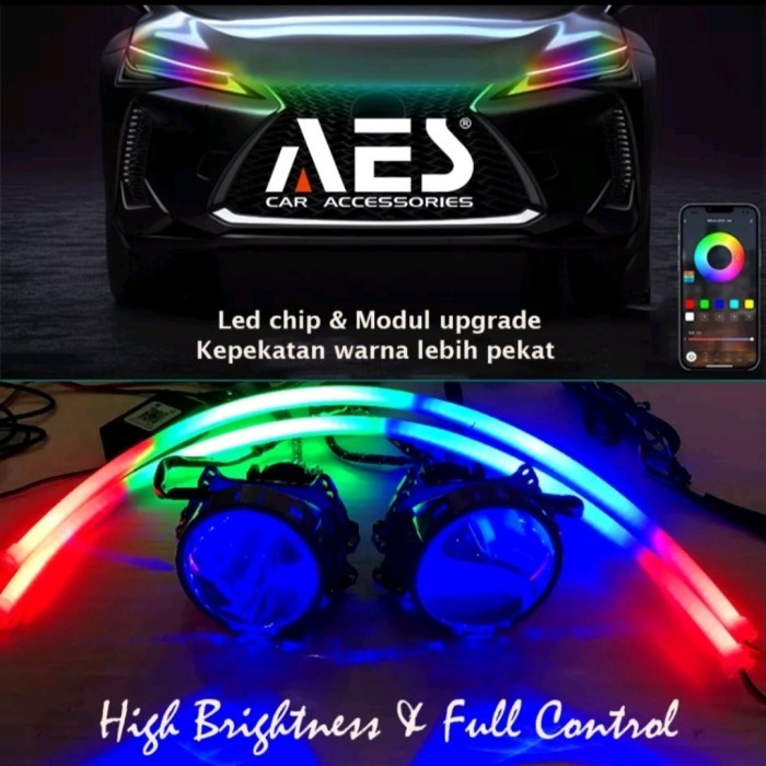 DRL RGB huracan 60cm grade A merk AES