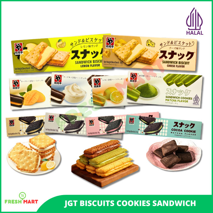 

TERLENGKAP JGT Cocoa Cookies Sandwich Biscuit Aneka Rasa