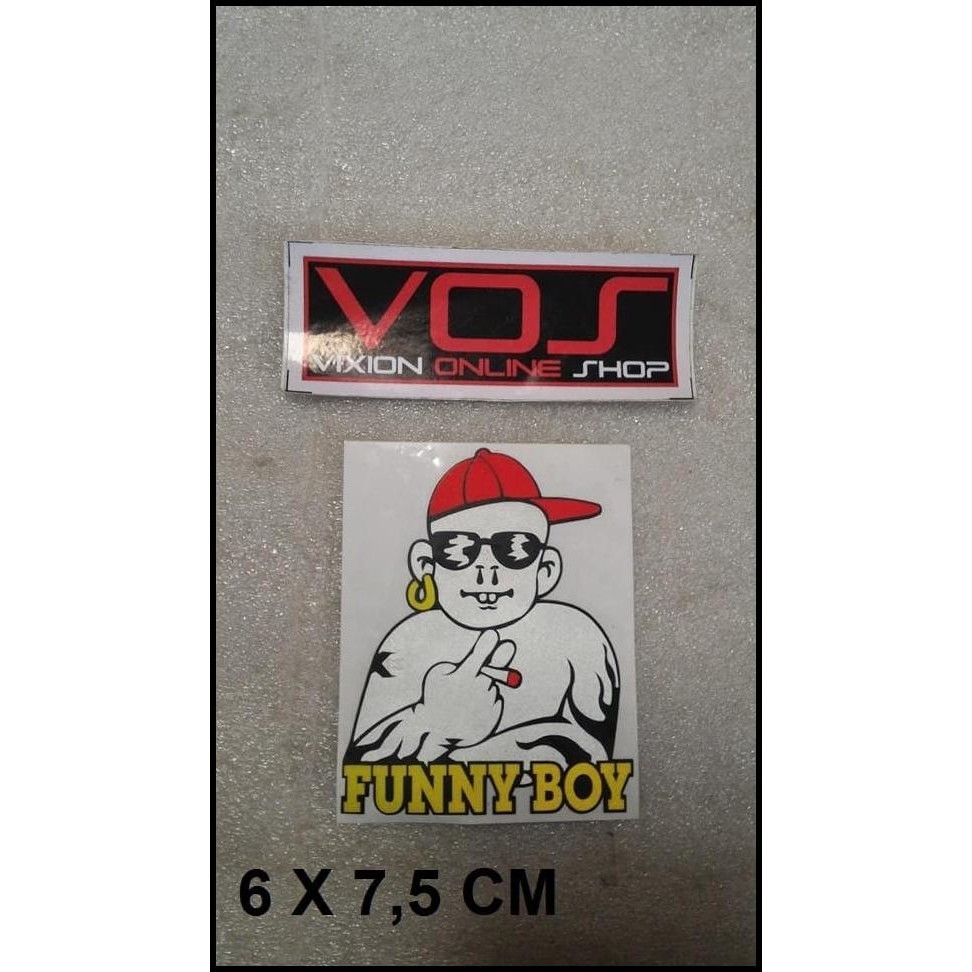 

BEST DEAL STIKER UNIK FUNNY BOY GAUL !!!