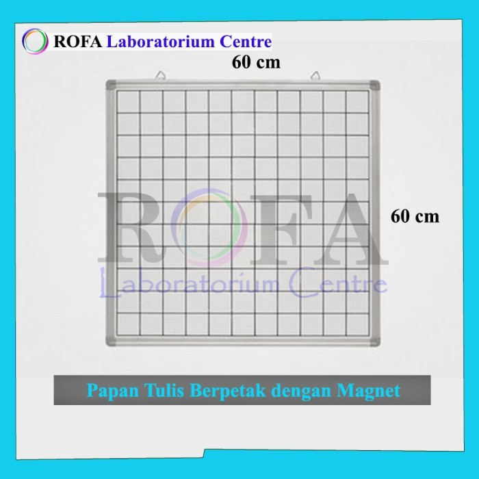 

TERMURAH - Papan Tulis Berpetak dengan Magnet / Papan Tulis Magnet Berpetak