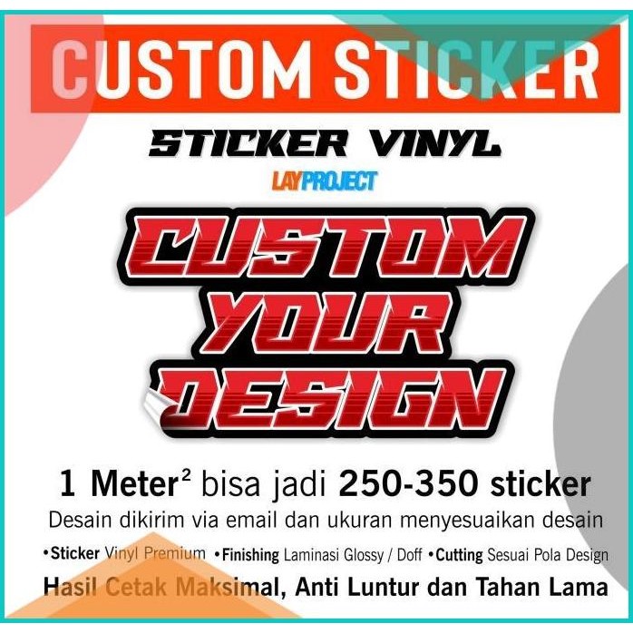 

Custom Sticker Vinyl Meteran LAY Project 11OKTZ4 sparepart
