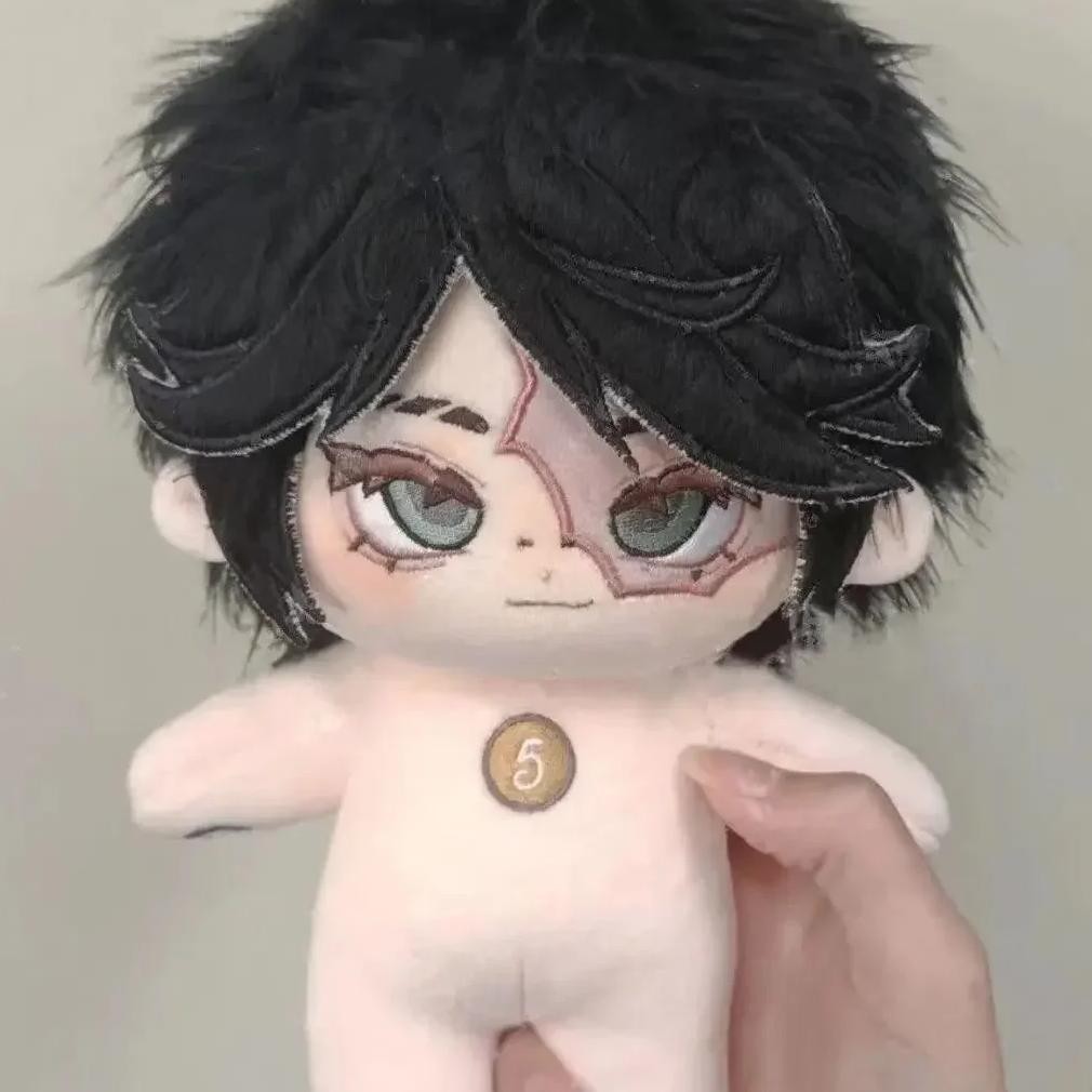 20cm  identity v game anime norton campbell explorers cosplay soft plush doll body dress up cotton d