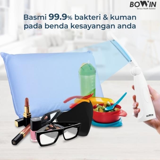 [ Cels ] Bowin Uv-C Sterilizer (Lampu Desinfeksi Bakteri, Virus, Kuman)