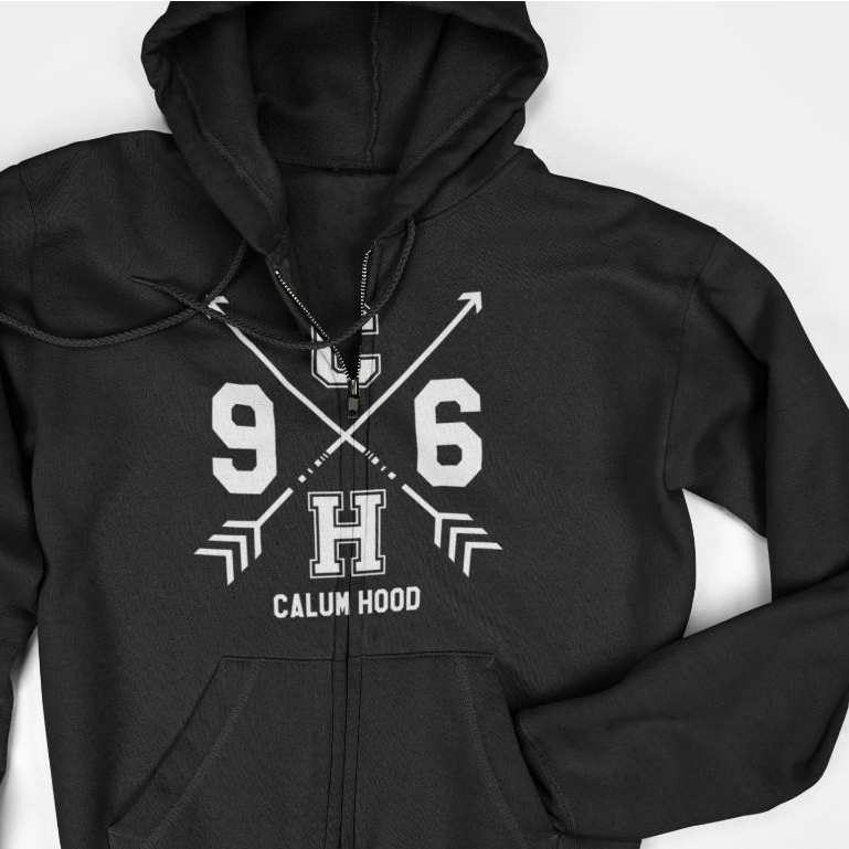 Jaket Hoodie Zipper - 5 Seconds of Summer Calum Hood 5SOS