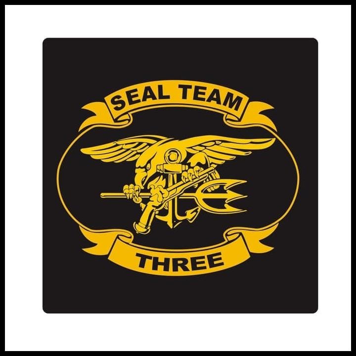 

BEST DEAL KYLE CUTTING STICKER U.S. NAVY SEAL (TEAM THREE) !!!!!!